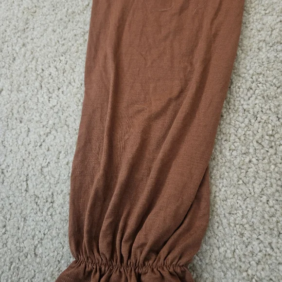 White Birch Women's Size 1x Brown Long Sleeve Dress Tunic - Picture 2 of 14